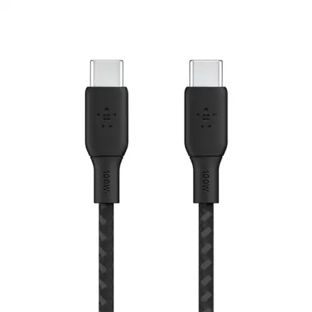 Belkin kabel Boost Charge Double-Braided USB-C to USB-C 100W 3m-Black