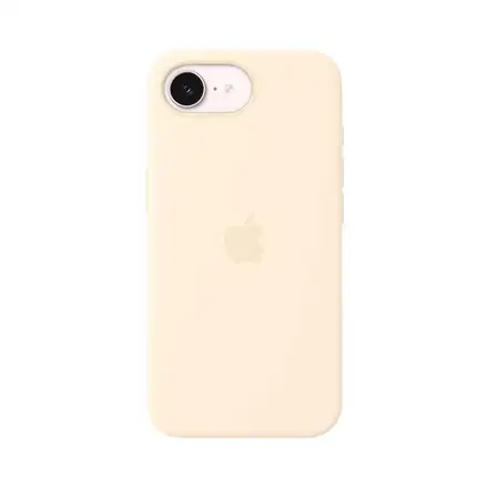 iPhone 17e Silikonový kryt s MagSafe – Vanilkový