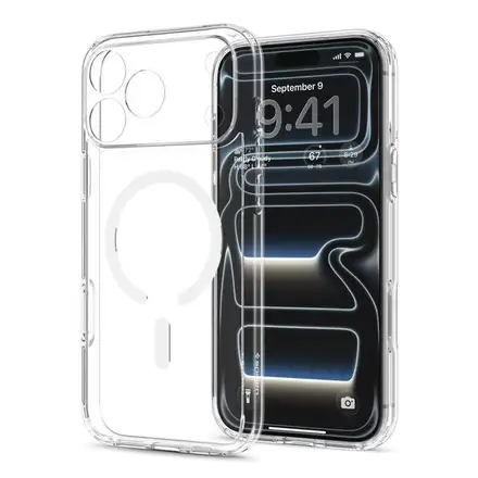 Spigen kryt Ultra Hybrid MagSafe pro iPhone 17 Pro Max/18 Pro Max - Clear White