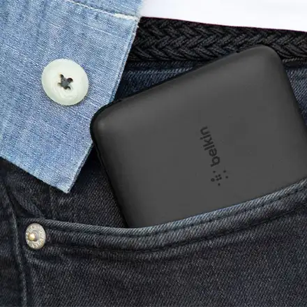 Belkin Boost Charge Plus USB-C Powerbank 10K with Integrated Cables-Blue