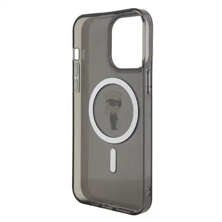 Karl Lagerfeld IML Ikonik MagSafe kryt iPhone 15 Pro Max černý