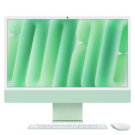 iMac 24" 4.5K Apple M4 8-core CPU 8-core GPU 16GB 256GB Zelený CZ