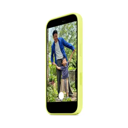Apple iPhone 17 Silicone Case with MagSafe - Neon Yellow