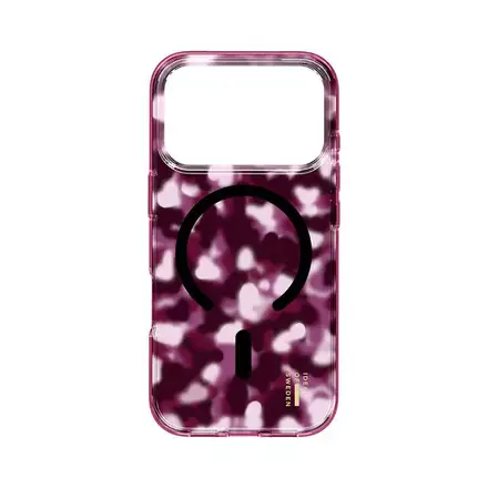 iDeal Fashion Clear Case MagSafe iPhone 17 Pro/18 Pro Cherry Crush