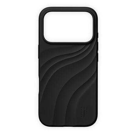 iDeal Fashion Soft Swirl Silicone Case MagSafe iPhone 17 Pro Max/18 Pro Max Velvet Black