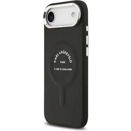 Karl Lagerfeld PU RSG Logo MagSafe kryt iPhone Air černý