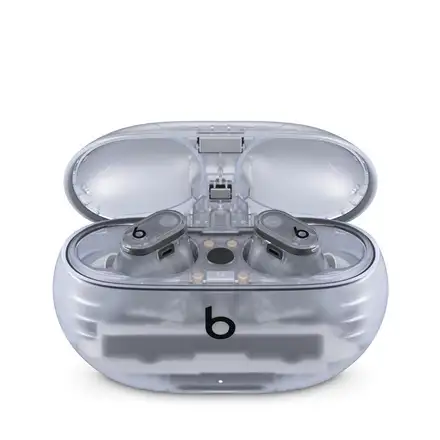 Apple Beats Studio Buds + - True Wireless Noise Cancelling Earbuds - Transparent