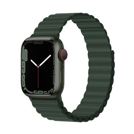 Devia řemínek Deluxe Series Sport3 Silicone Magnet Band 40/41/42mm - Sequoia