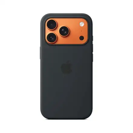 Apple iPhone 17 Pro Silicone Case with MagSafe – Black