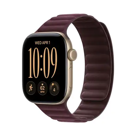 Apple Watch 42mm Burgundy Magnetic Link-S/M