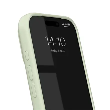 iDeal Silicone Case MagSafe iPhone 17 Pro Max/18 Pro Max Sage Green