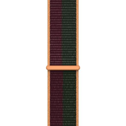 Apple Watch 41mm Dark Cherry/Forest Green Sport Loop-Regular