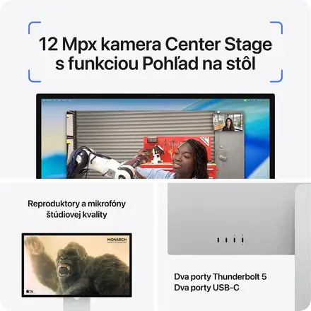 Apple Studio Display - Standardní sklo - Stojan s nastavitelným náklonem