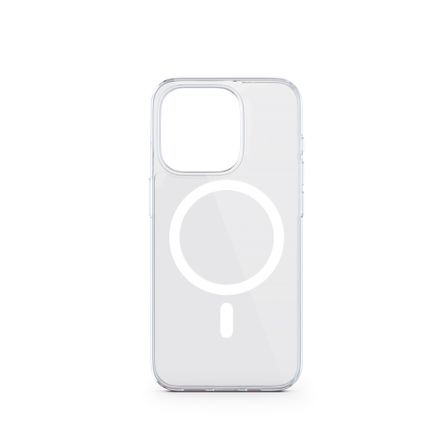 iStores by Epico Hero Magnetic - MagSafe Compatible Case iPhone 15 - transparentní