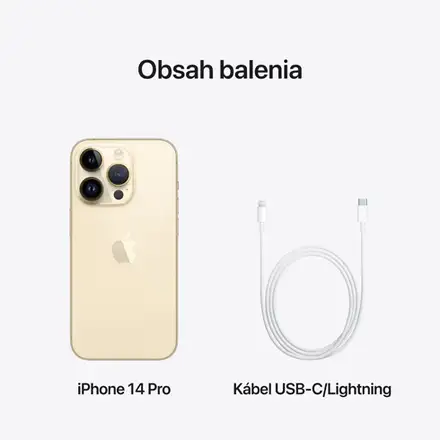 iPhone 14 Pro 256 GB Zlatý *Třída A*