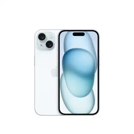 iPhone 15 128 GB Modrý *Použitý s DPH – Třída A*