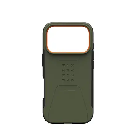 UAG kryt Civilian Magsafe pro iPhone 17 Pro - Olive/Orange