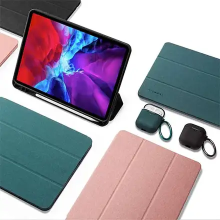 Spigen pouzdro Urban Fit pro iPad 10.2" 2019/2020 – Black