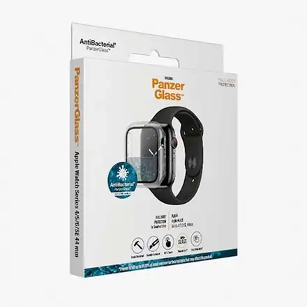 PanzerGlass ochranné sko Full Body AB pro Apple Watch 4/5/6/SE 44mm-Clear