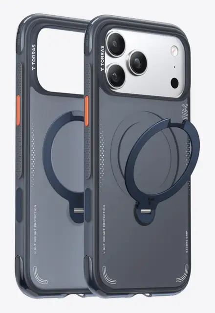 Torras kryt Ostand Spin Air pro iPhone 17 Pro Max, midnight blue