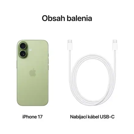 iPhone 17 256GB Šalvějově zelený *Třída A*