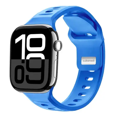 Cubenest sportovní řemínek pro Apple Watch 49/46/45/44/42 mm - modrý