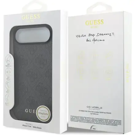 Guess 4G Charm MagSafe kryt iPhone Air černý