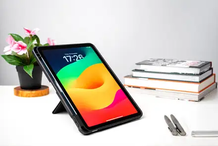 ER CASE Flip Folio Case pro iPad Pro 11" M4 2024 - Black