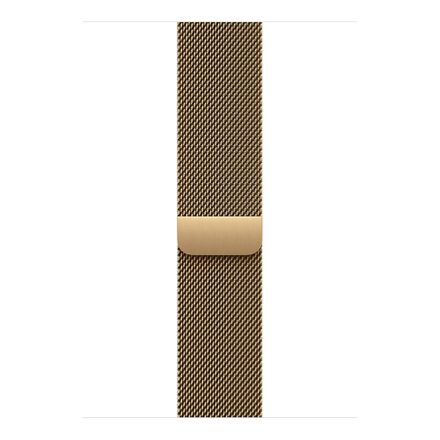 Apple Watch 46mm Radiant Gold Milanese Loop-M/L
