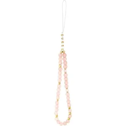 Guess IML Flowers Allover Strap MagSafe kryt iPhone 17 růžový