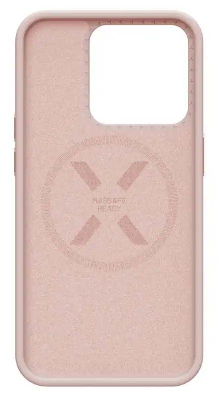 FIXED kryt MagFlow s podporou MagSafe pro Apple iPhone 15, růžový