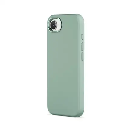 Epico Mag+ Silicone Case Pro pro iPhone 17e/16e - Mátově zelená