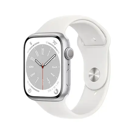 Apple Watch Series 8 GPS 45mm Stříbrný hliník *Použitý s DPH – Třída B*