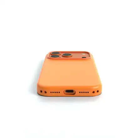 Devia kryt Nature Series Silicone Magnetic Case pro iPhone 17 Pro - Orange