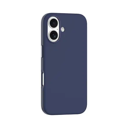 Devia kryt Nature Series Silicone Magnetic Case pro iPhone 16 - Blue