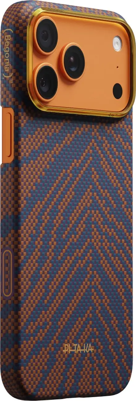 Pitaka kryt Edge Case Breath of Veins pro iPhone 17 Pro Max - Burning Orange