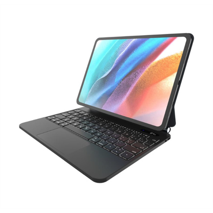 FIXED Typee bezdrátová klávesnice s magnetickým uchycením pro Apple iPad Pro 12,9"/iPad Pro 13"/iPad Air 13", CZ, černá