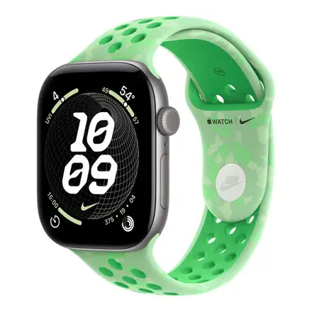 Apple Watch 46mm Green Spark Nike Sport Band-M/L