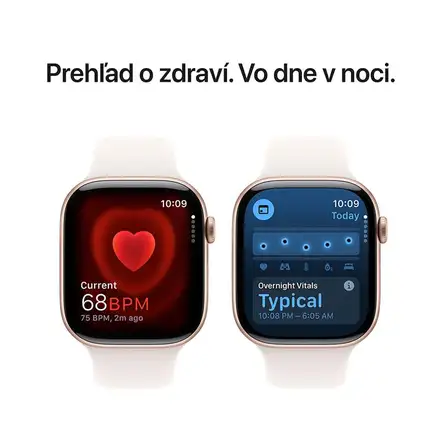 Apple Watch Series 10 GPS 42mm Růžově zlatý hliník *Třída B*