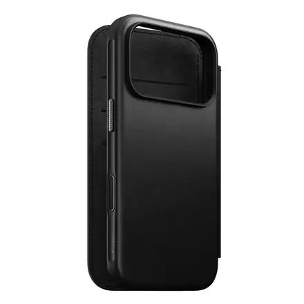 Nomad pouzdro Modern Leather Folio Magsafe pro iPhone 17 Pro - Black
