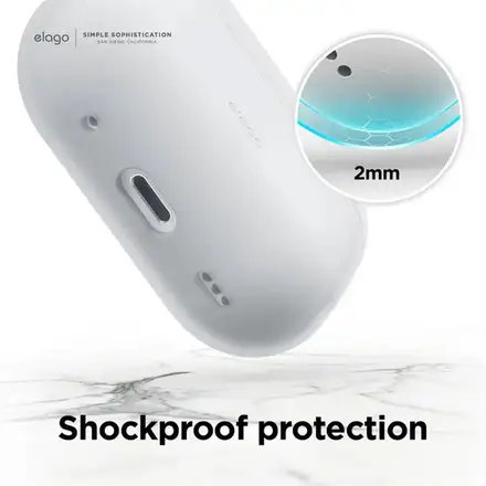 Elago Airpods Pro 2 Silicone Case - Jean Indigo