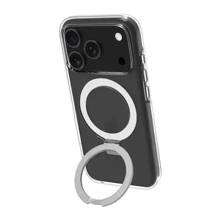 dbramante1928-Pouzdro Iceland Ultra D3O Kick s MagSafe pro iPhone 17 Pro, transparentní