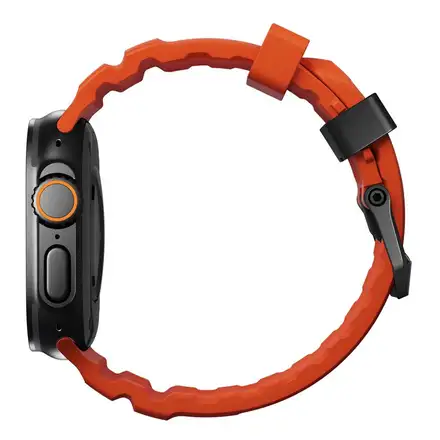 Nomad řemínek Rocky Point Band pro Apple Watch 46/49mm - Magma/Black