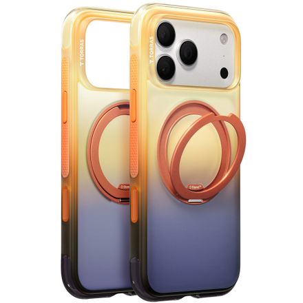 Torras kryt O3 Air Gradient pro iPhone 17 Pro Max/18 Pro Max, orange/purple