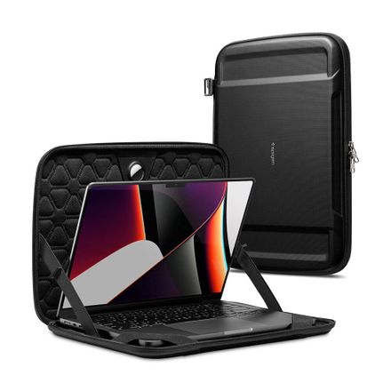 Spigen pouzdro Rugged Armor Pro pro Macbook Pro 14" 2021 - Black