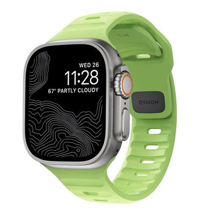 Nomad řemínek Sport Strap pro Apple Watch 49/45/44/42mm - Glow 2.0