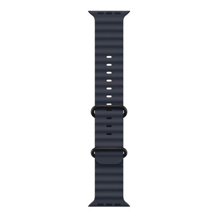 Apple Watch 49mm Navy Ocean Band - Black Titanium Finish