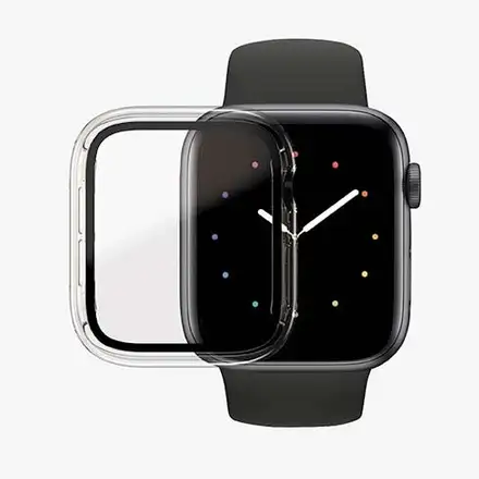 PanzerGlass ochranné sko Full Body AB pro Apple Watch 4/5/6/SE 44mm-Clear