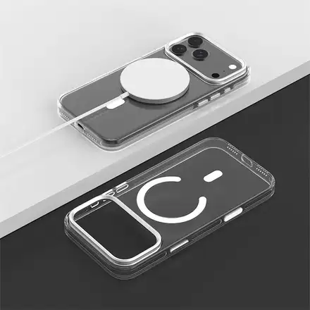 Devia kryt Crystal Shockproof Magnertic Case pro iPhone 17 Pro-Clear