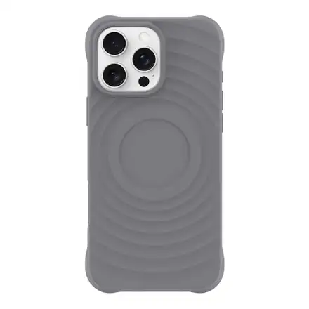 Devia kryt Ripple Magnetic Shockproof TPU Case pro iPhone 16 Pro Max - Gray